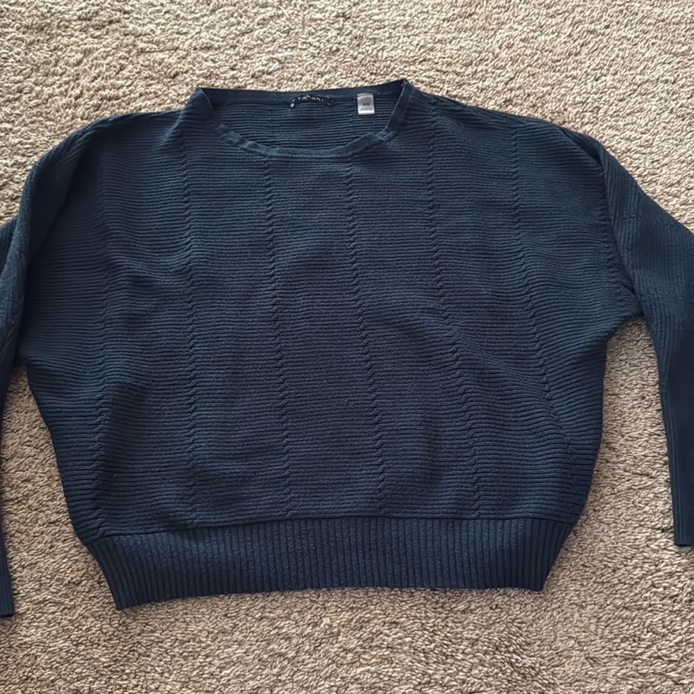 Dark blue sweater